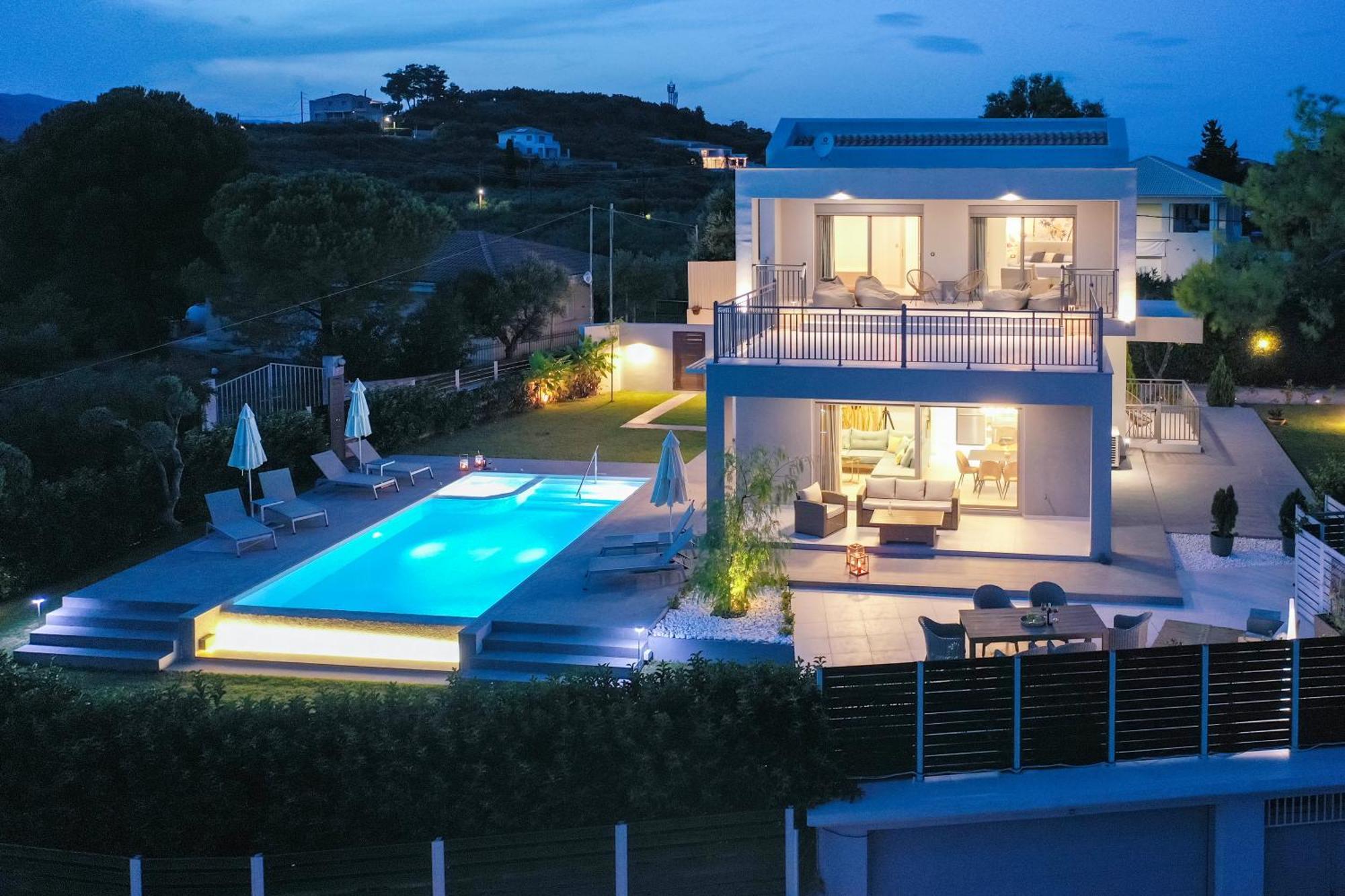 Villa Nick Art Lithakia  Екстериор снимка